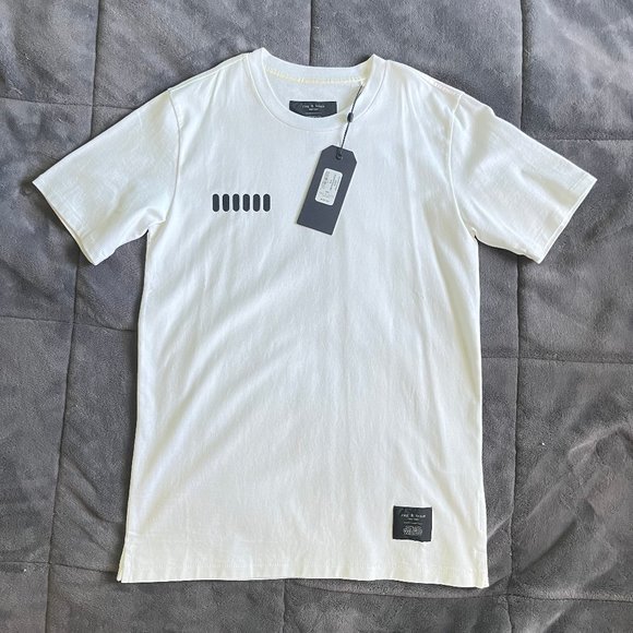 rag & bone x Star Wars Stormtrooper White T Shirt XXS - NWT - Picture 2 of 8